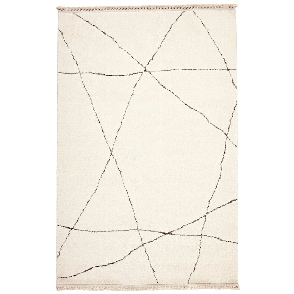 Savannah Moroccan Geometric MHDGF93B SVN24 Rug in Cream White